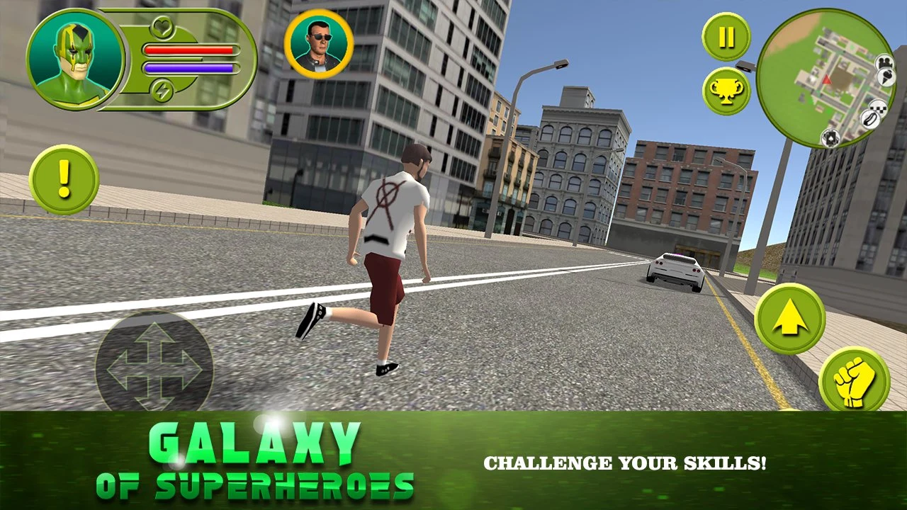 Galaxy of Superheroes screenshot
